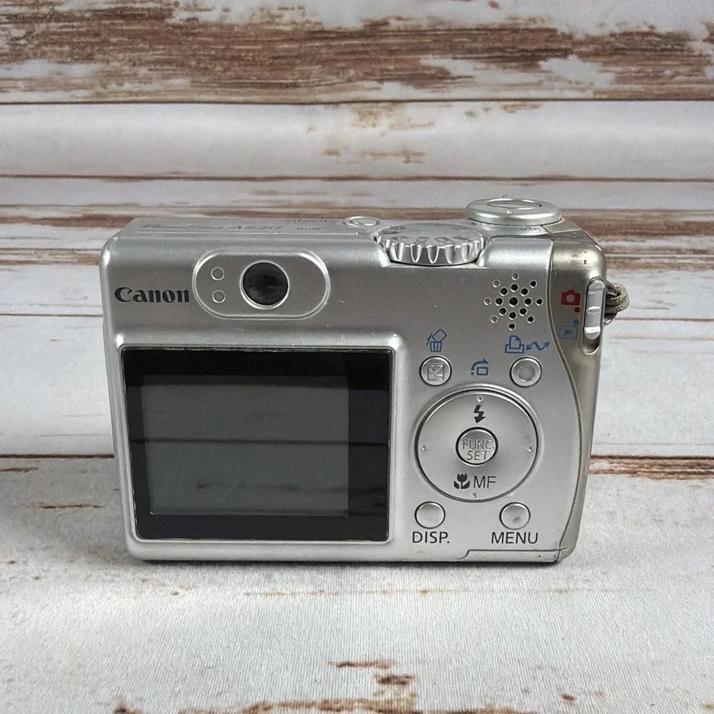 Canon PowerShot A530 5MP Camera Not Working Latch Broken